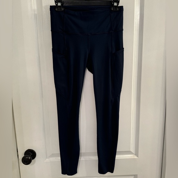 Lululemon Fast & Free 7/8 Tight II Non-Reflective Nulux 25" True Navy - Picture 1 of 13